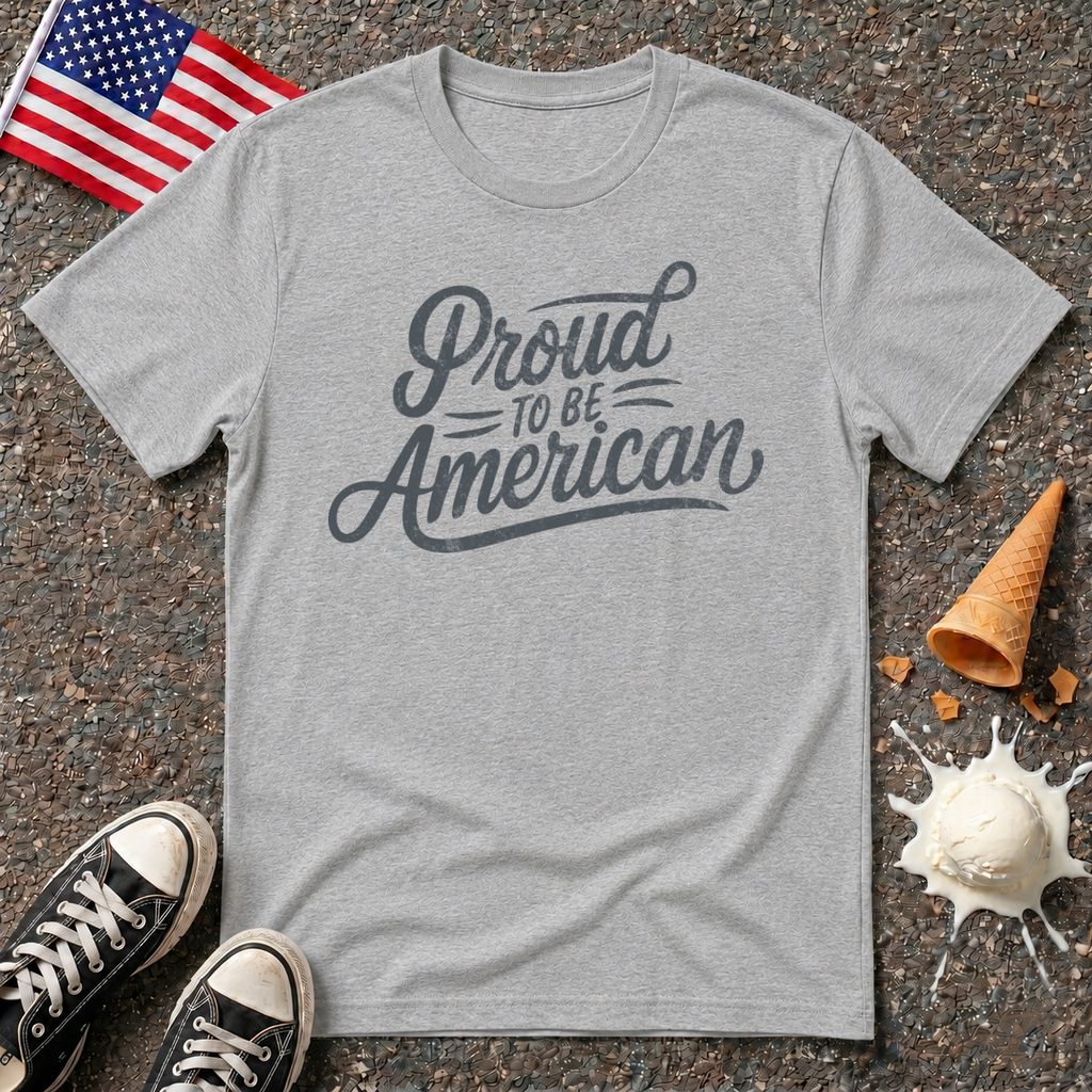 "Proud to Be American" Tee