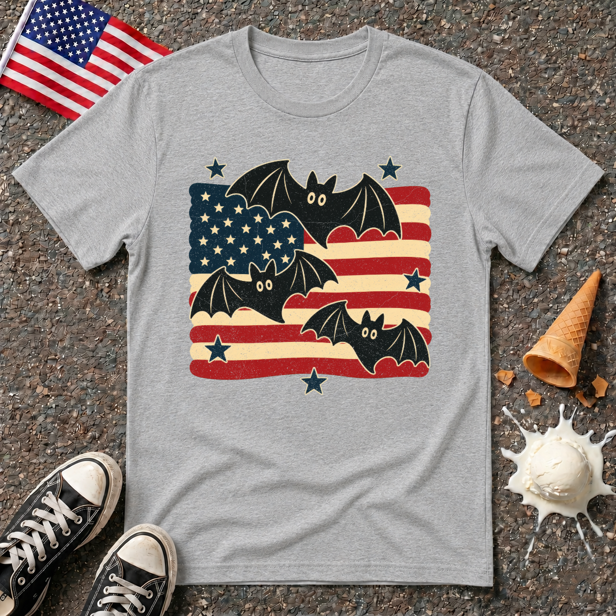 Stars & Stripes Halloween Tee