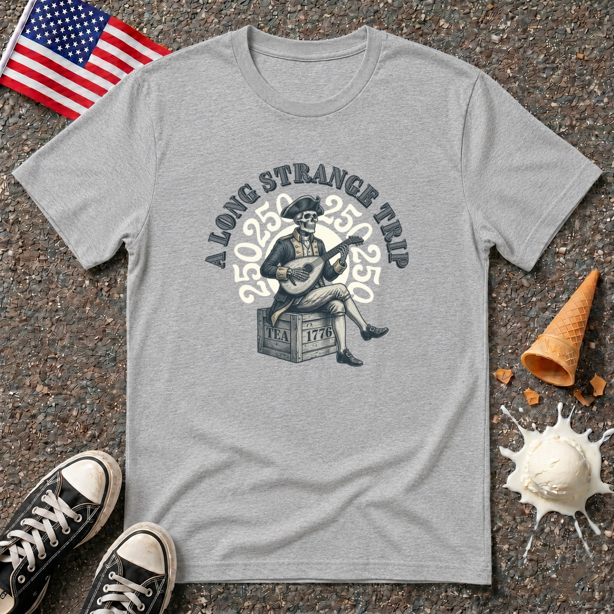 "A Long Strange Trip" Vintage Tee