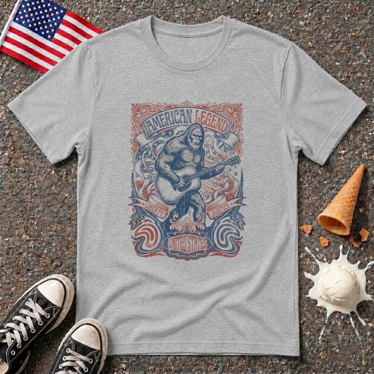 "American Legend" Poster  Tee