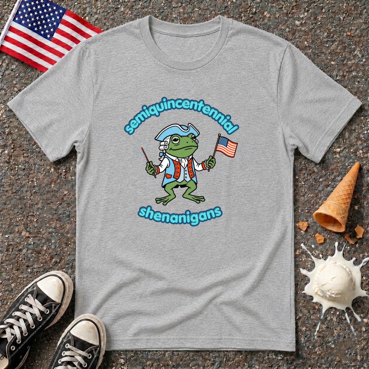 "Semiquincentenial Shenanigans" Tee