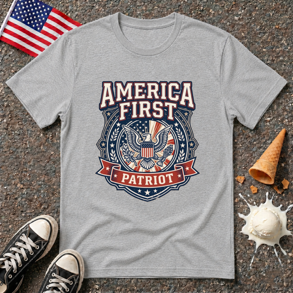 "America First Patriot" Tee