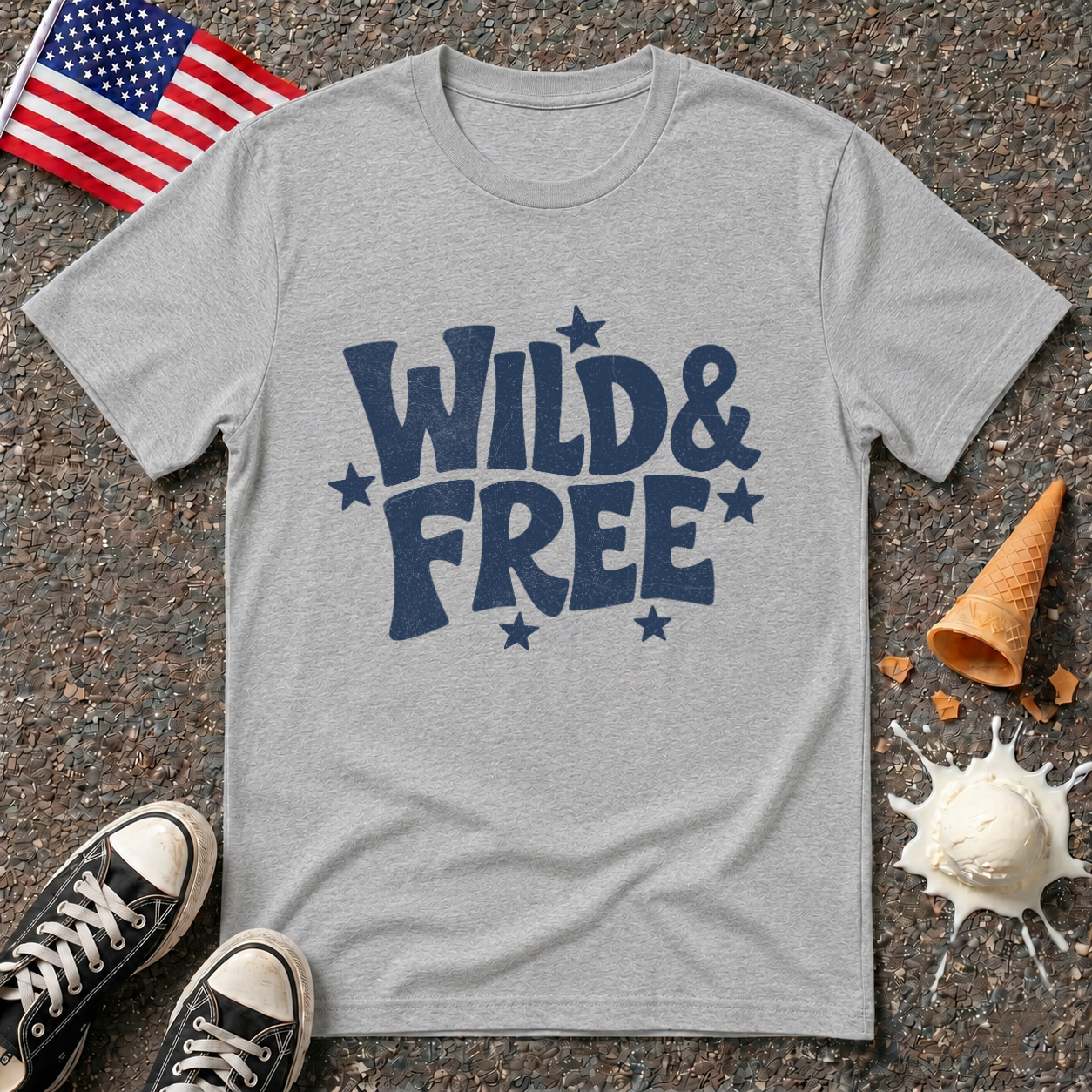 "Wild & Free" Tee