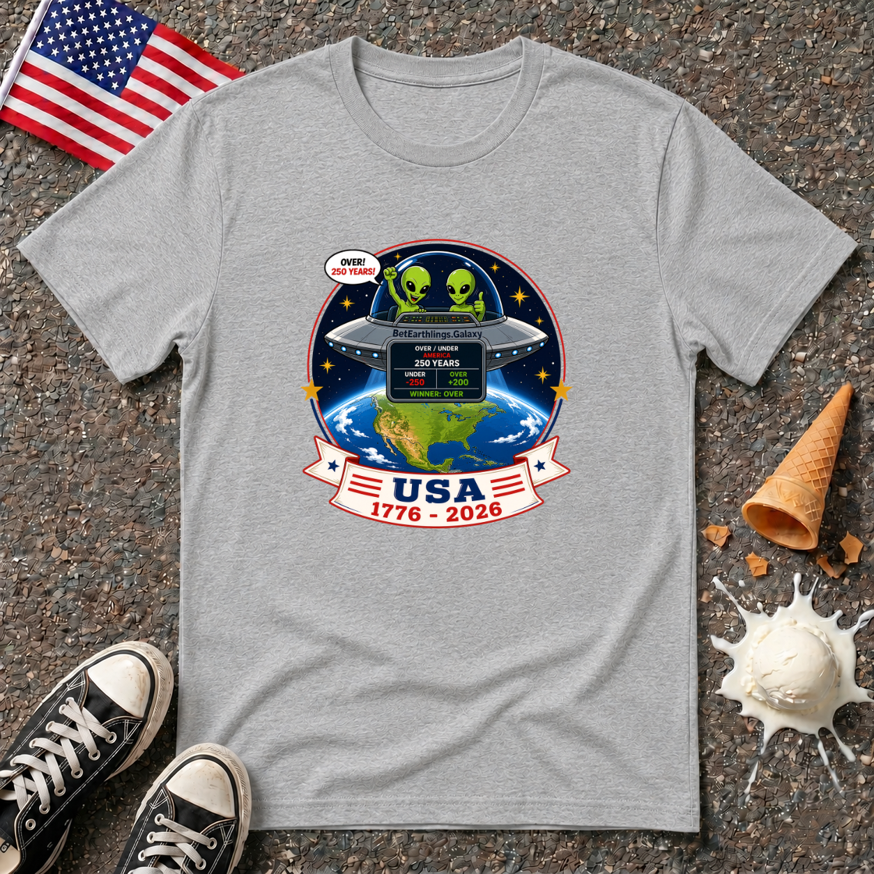 UFO USA Tee