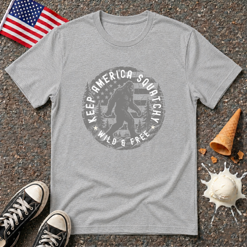 "Keep America Squatchy" Vintage Tee