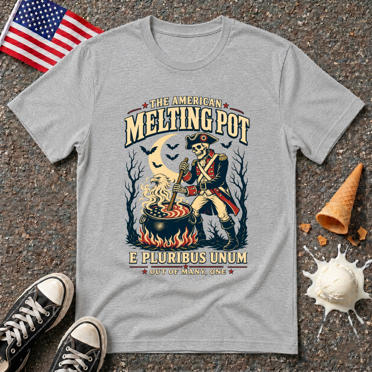 "The American Melting Pot" Halloween Tee