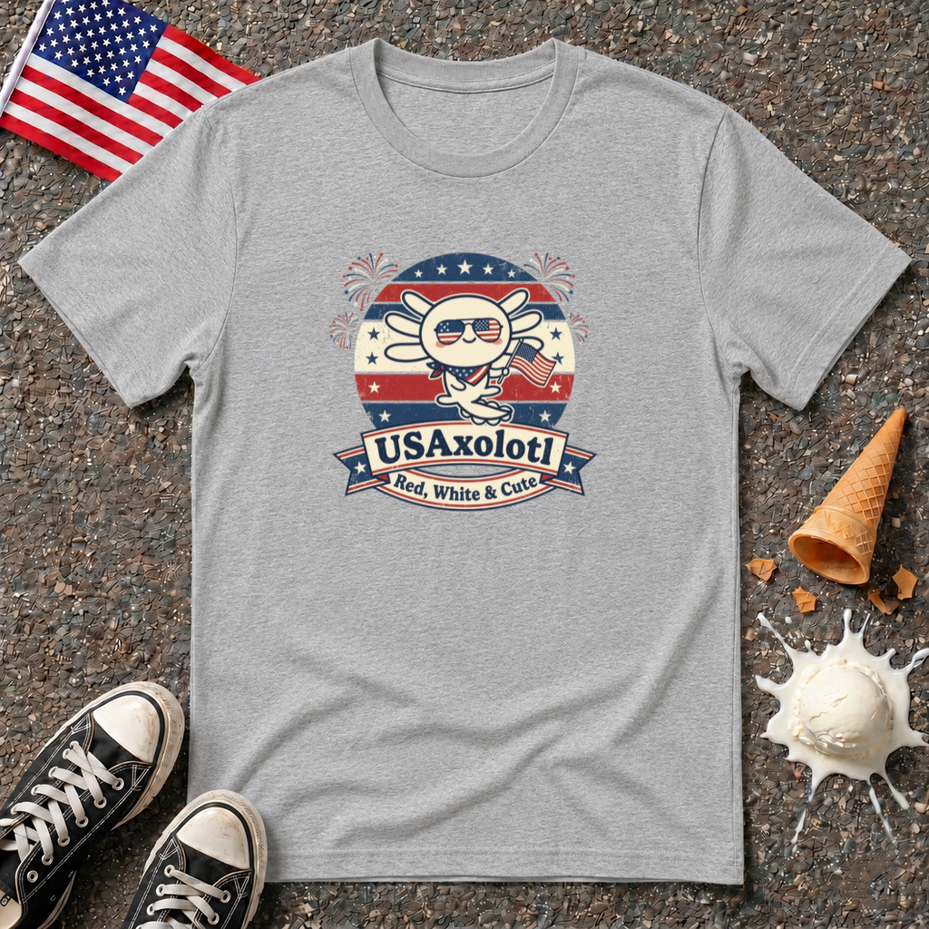 "USAxolotl Patriotic" Tee