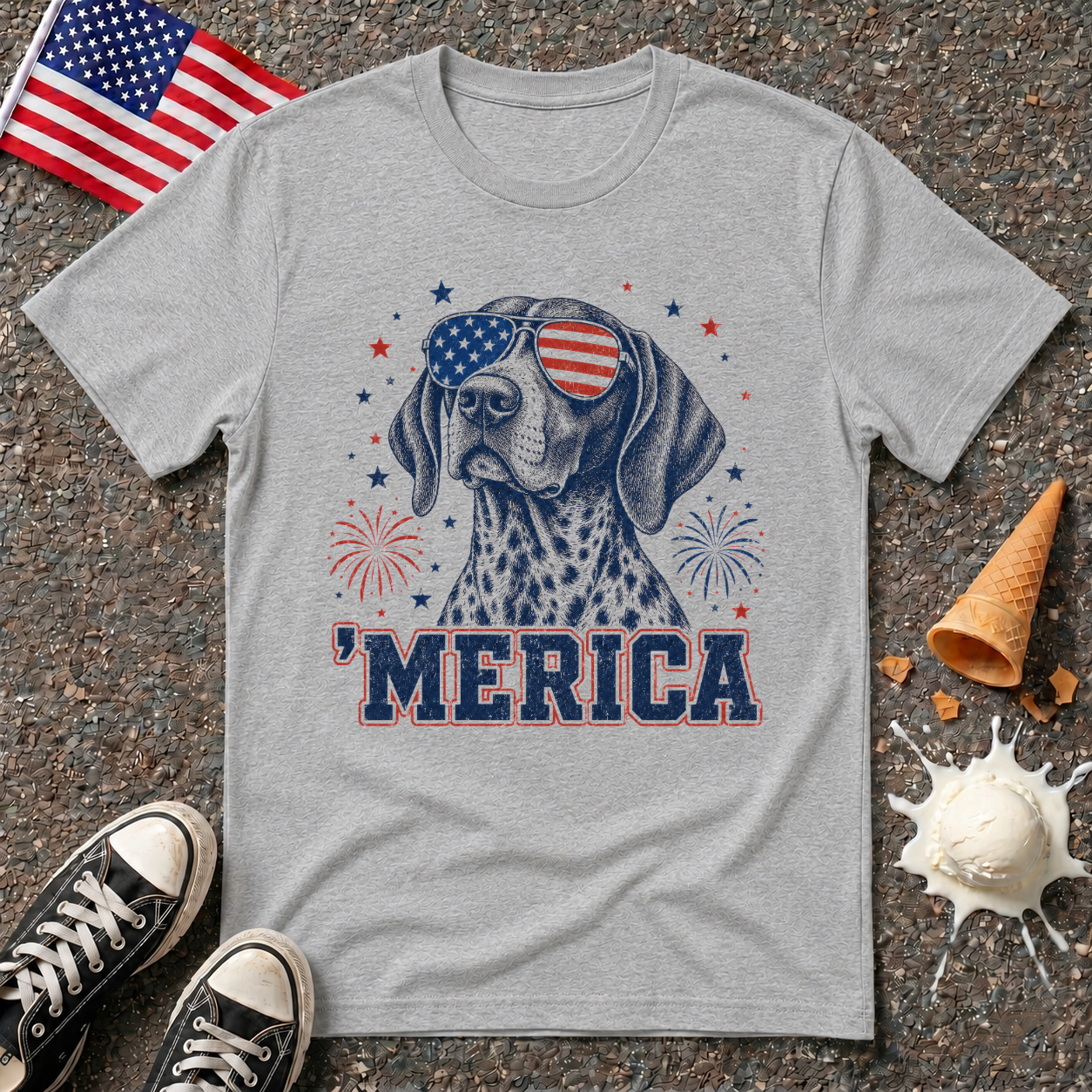 "'Merica" GSP Tee