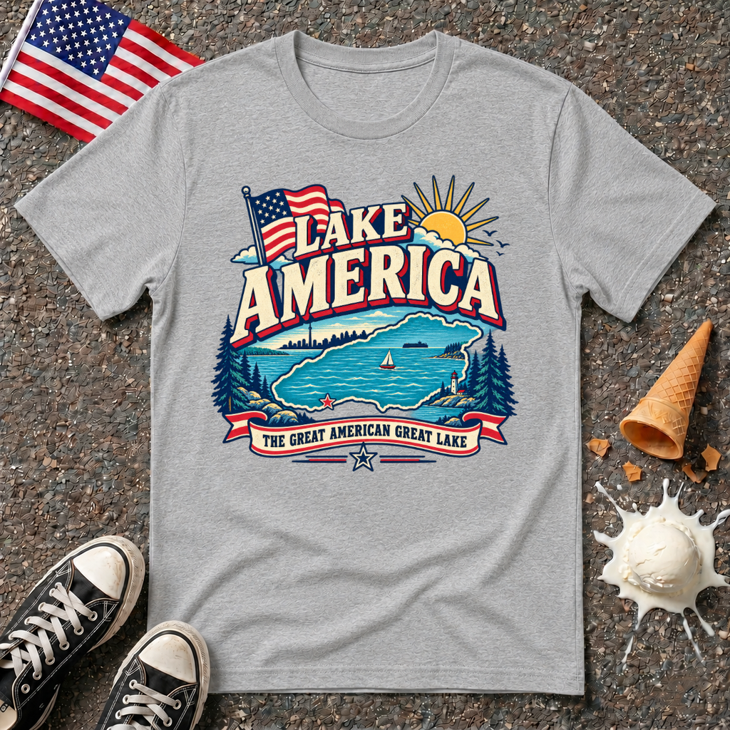 "Lake America" Vintage Tee