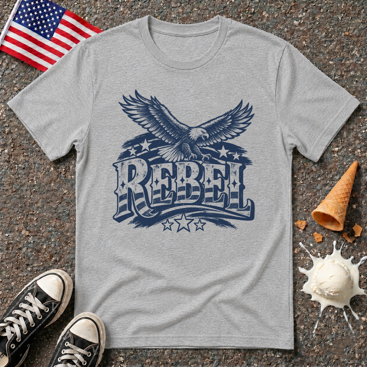 "Rebel" Vintage Tee