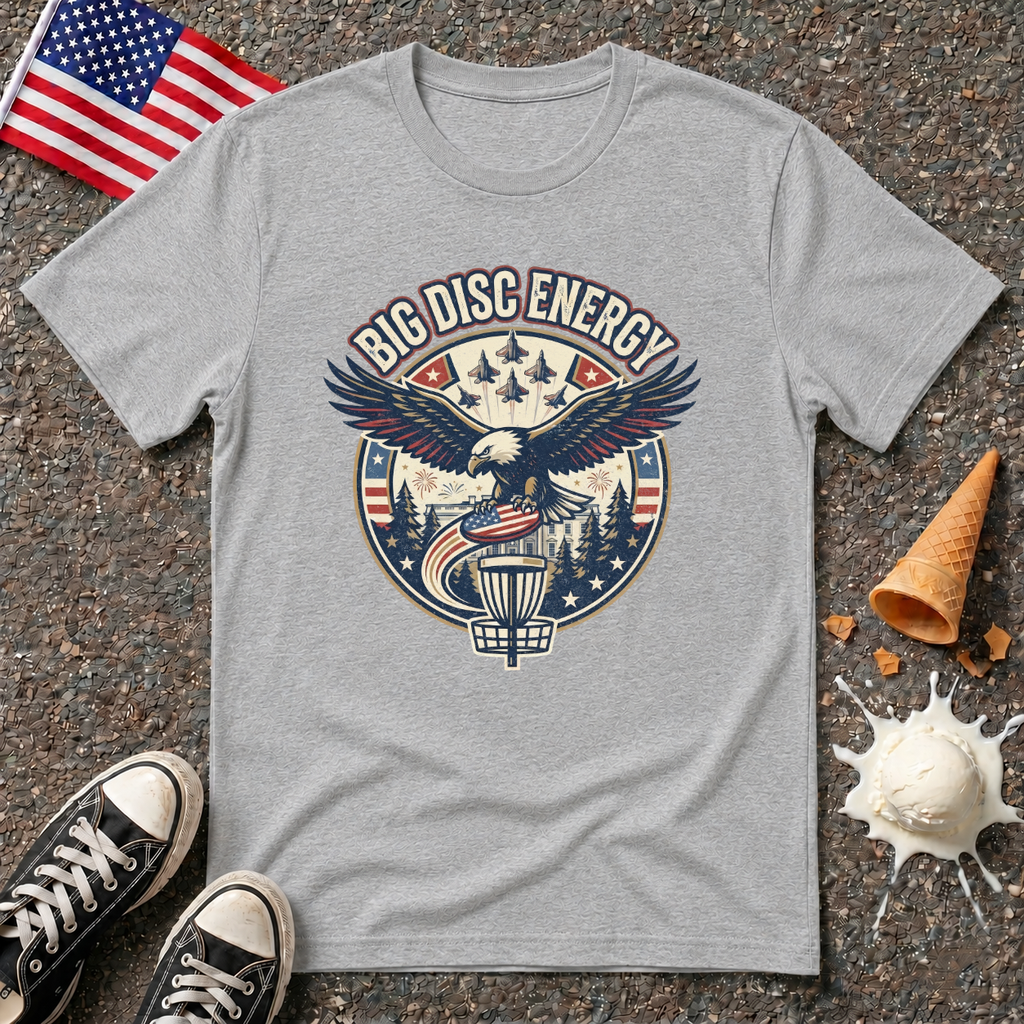"Big Disc Energy" Vintage Tee