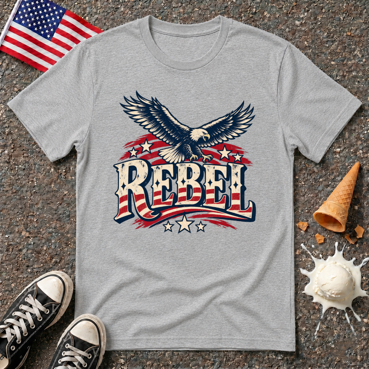 "Rebel" Vintage Tee