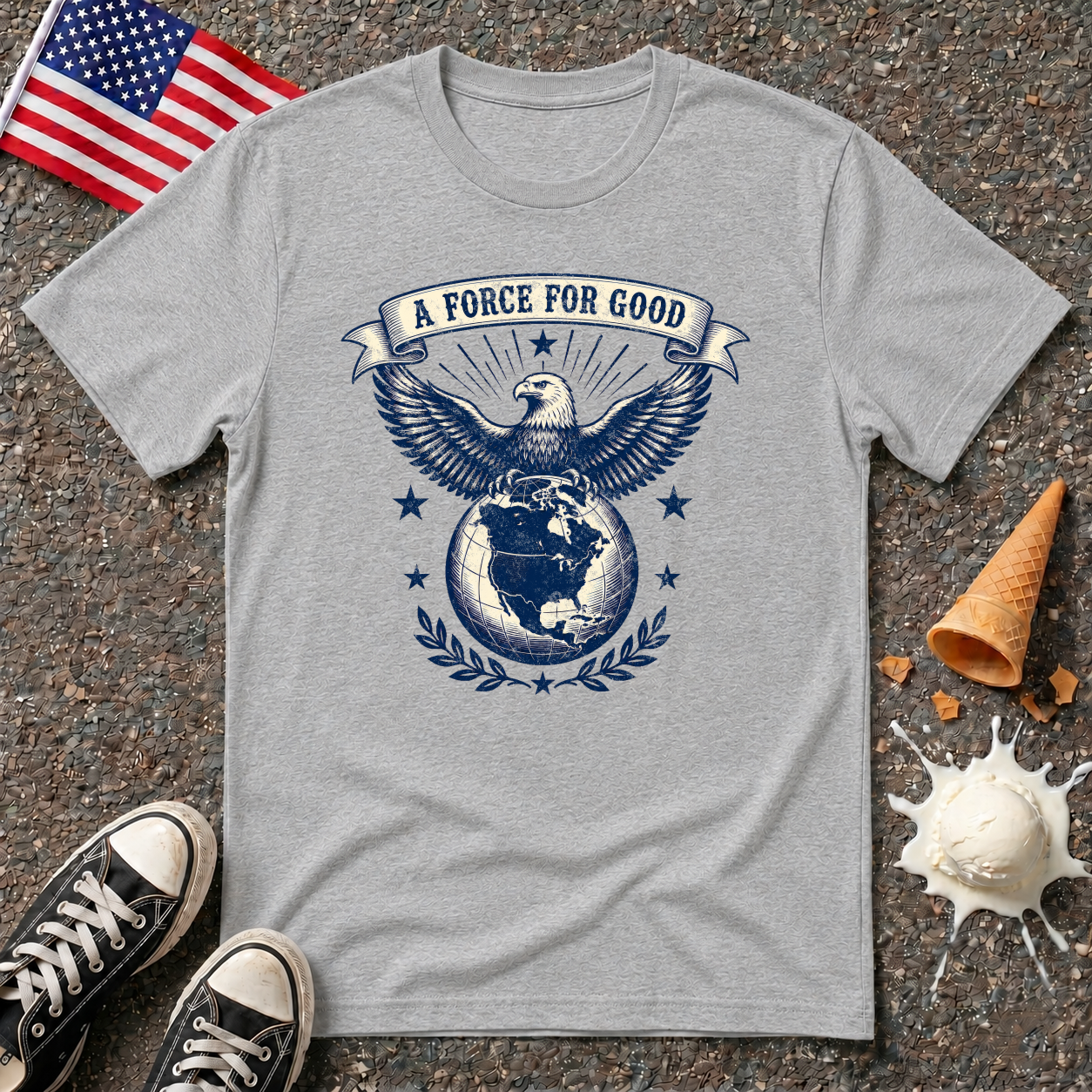 "A Force for Good" Vintage Tee