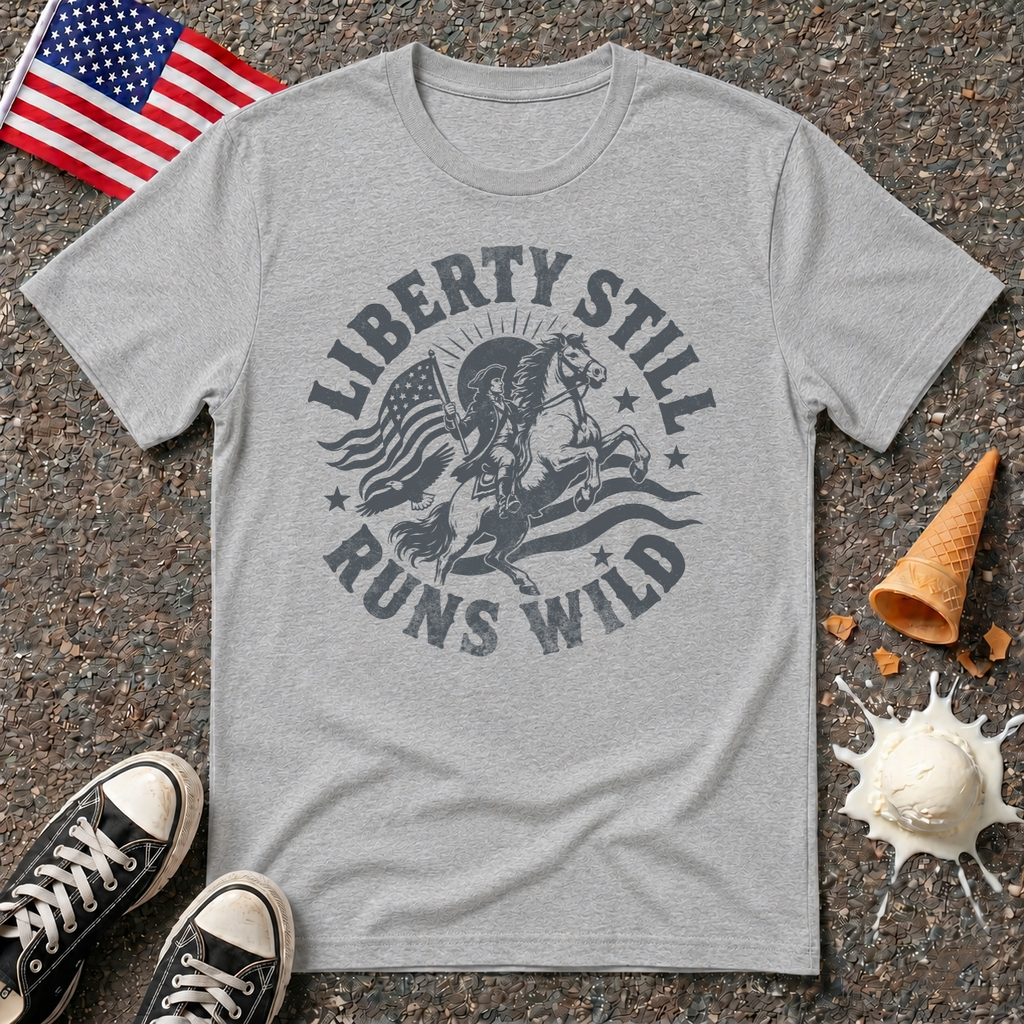 "Liberty Still Runs Wild" Vintage Tee