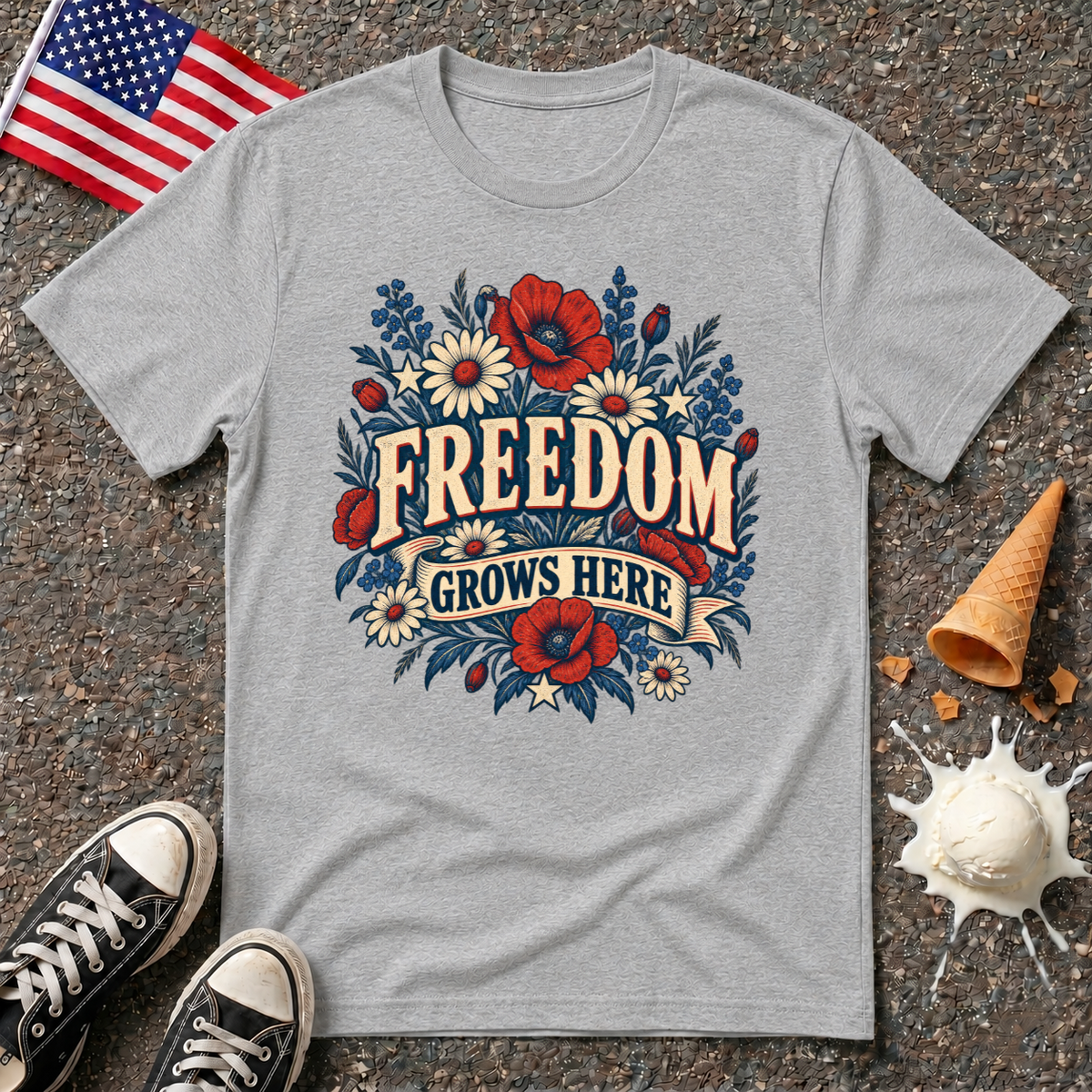 "Freedom Grows Here" Tee