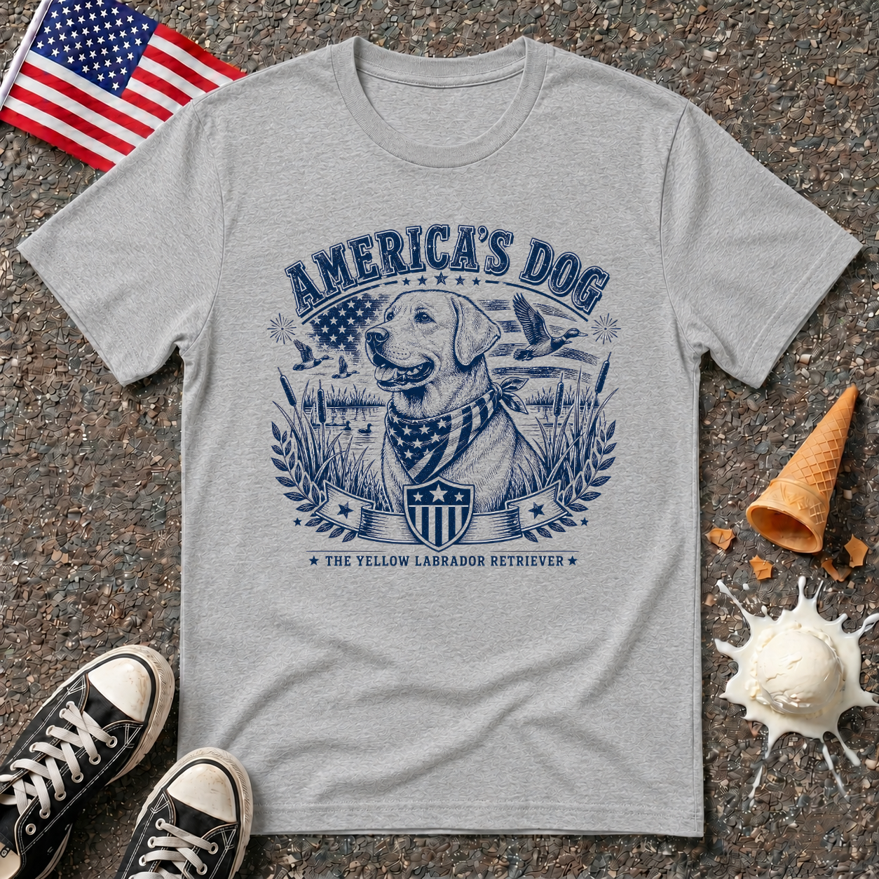"America's Dog "Tee