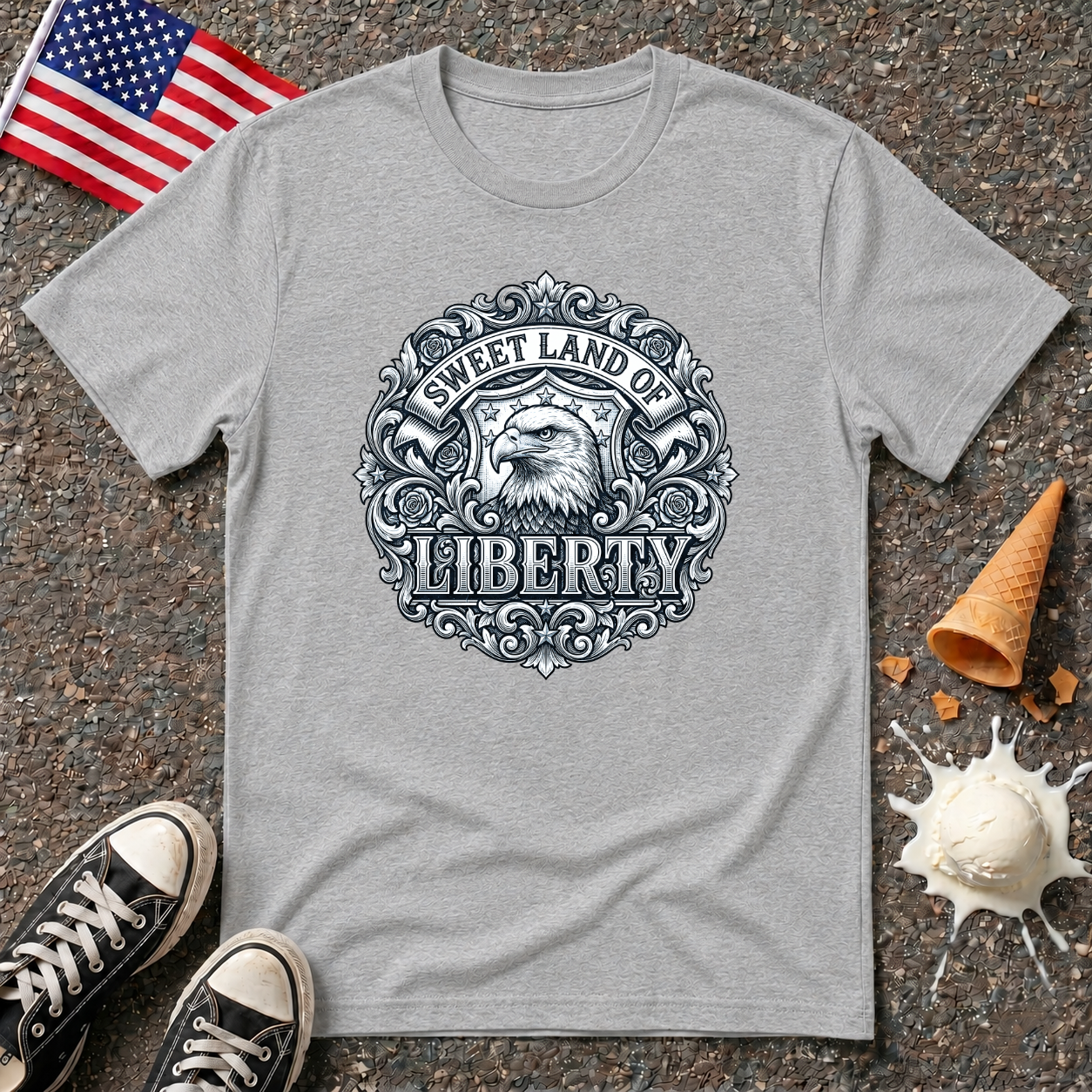 Liberty Eagle  Tee