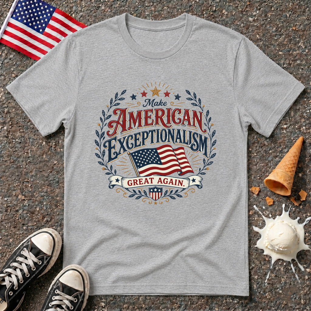 "American Exceptionalism" Folk Tee