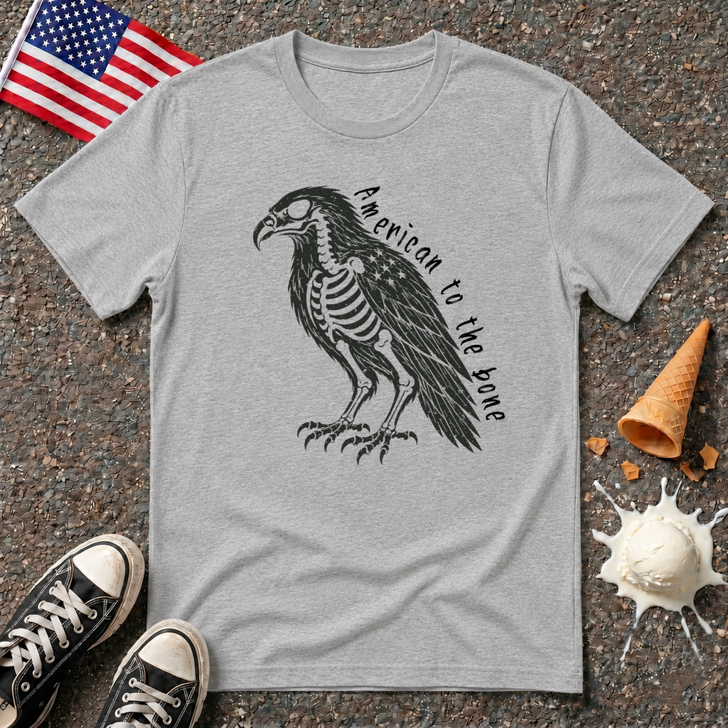 "American to the Bone" Halloween Tee