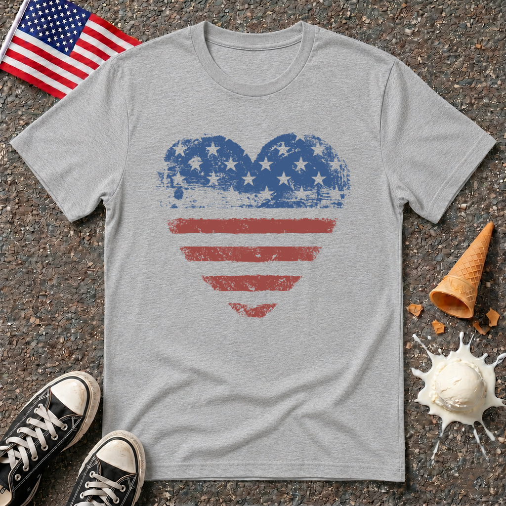 Eroded Heart Tee
