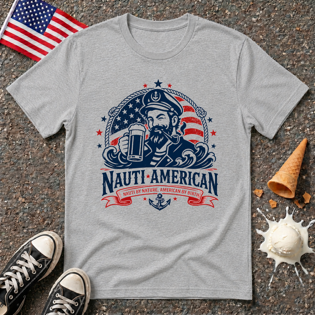 "Nauti-American" Tee