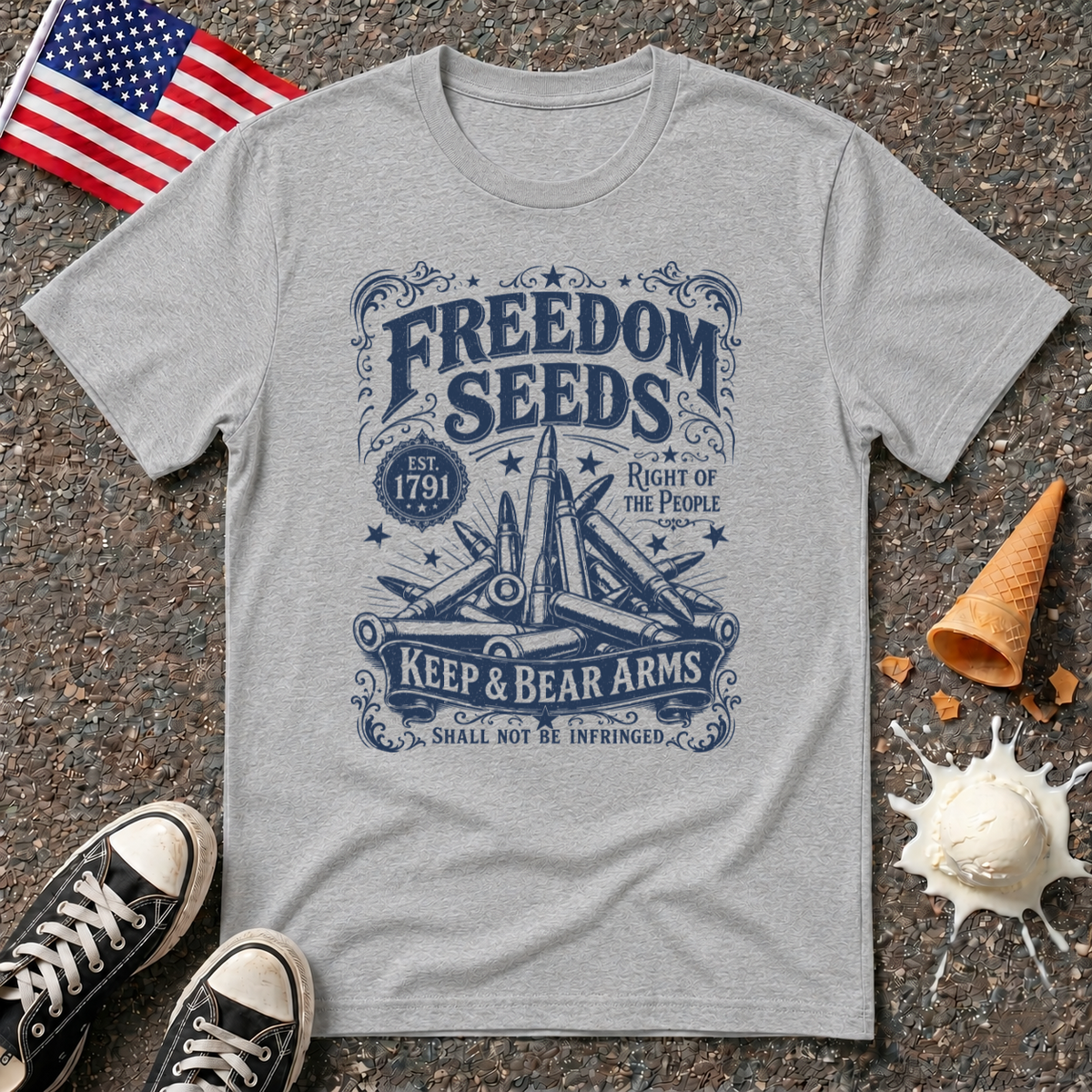 "Freedom Seeds" Vintage Tee