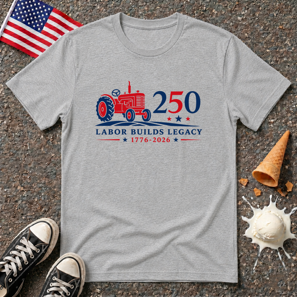 "Labor Builds Legacy" Tee