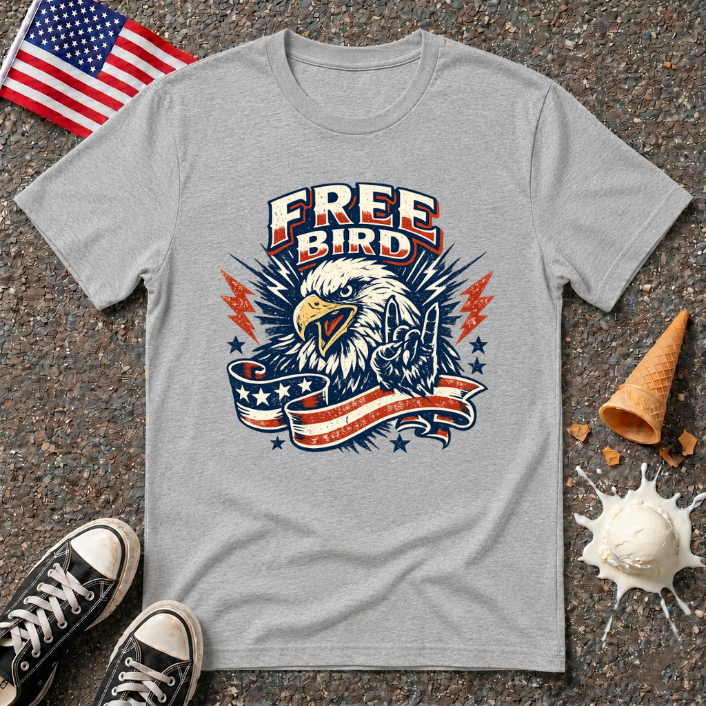 "FREE BIRD" Vintage Tee