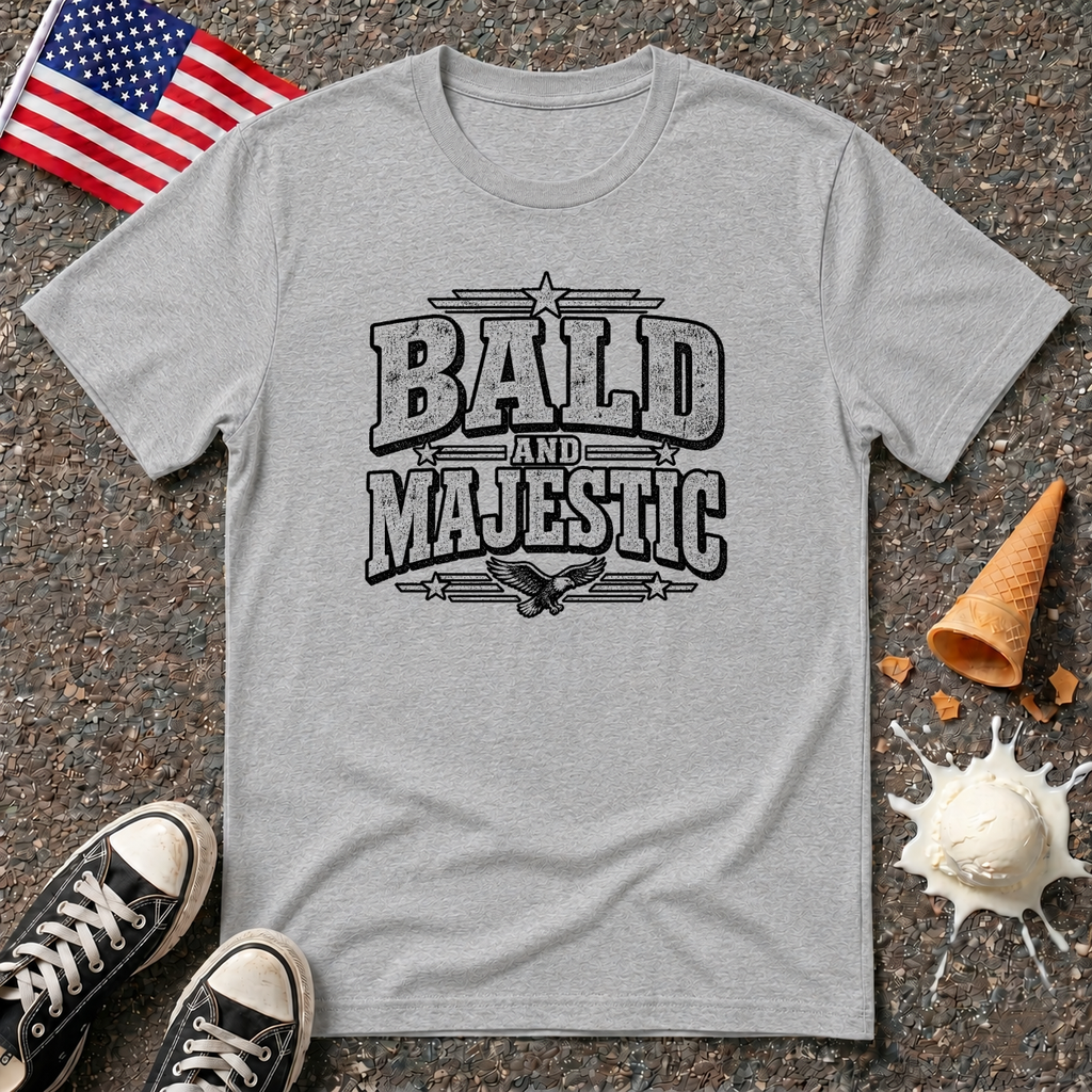 "Bald and Majestic" Tee