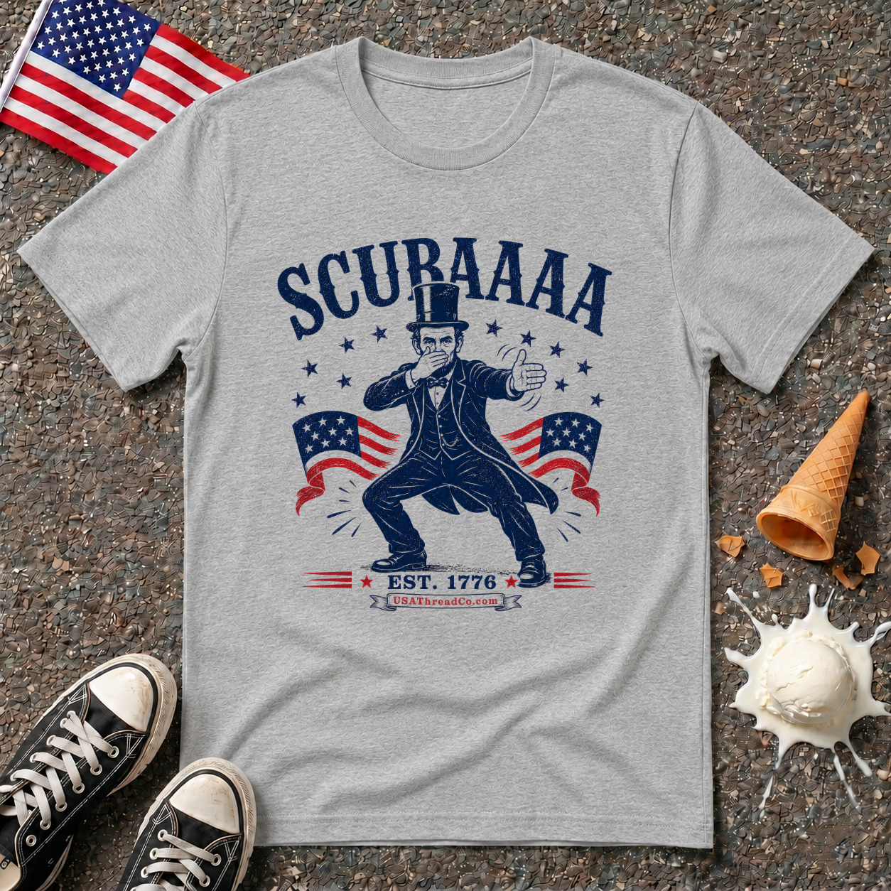 Patriotic 'SCUBAAAA' Tee
