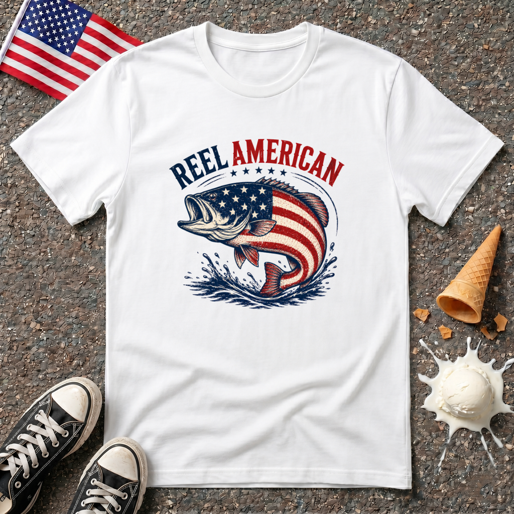 "Reel American" Tee