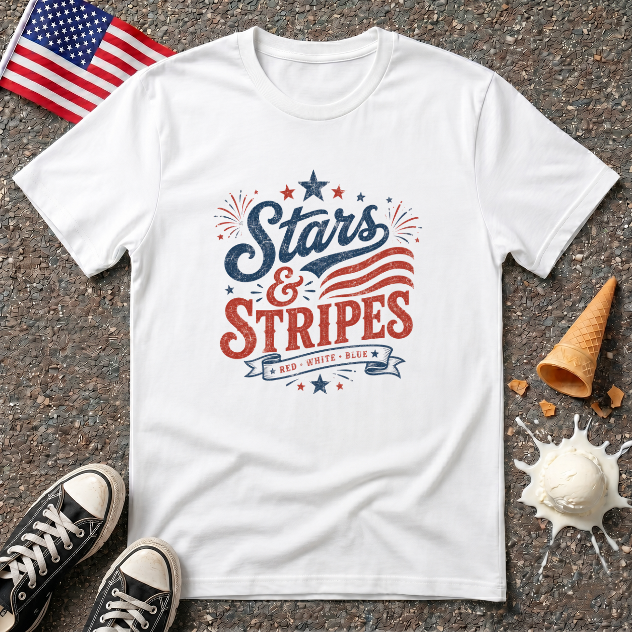 "Stars & Stripes" Tee
