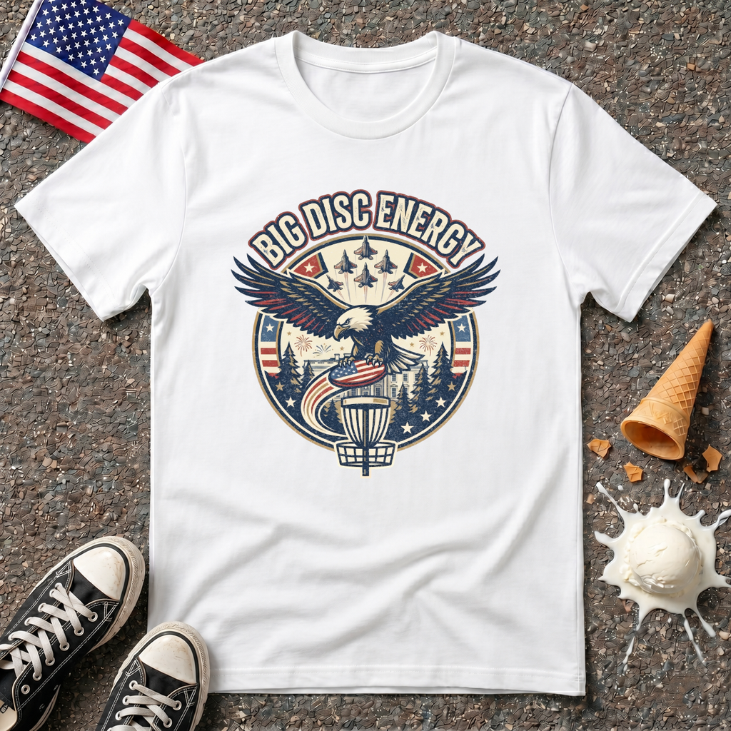 "Big Disc Energy" Vintage Tee