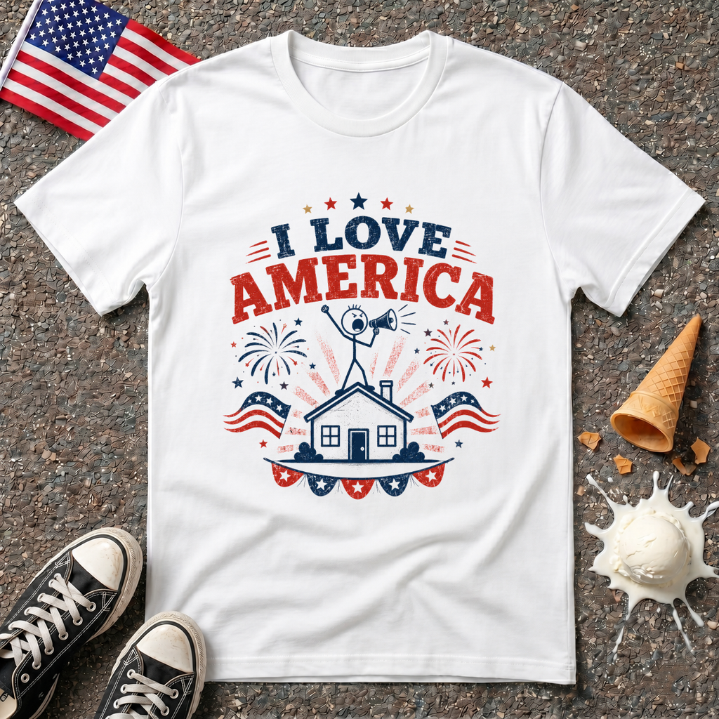 "I Love America" Tee