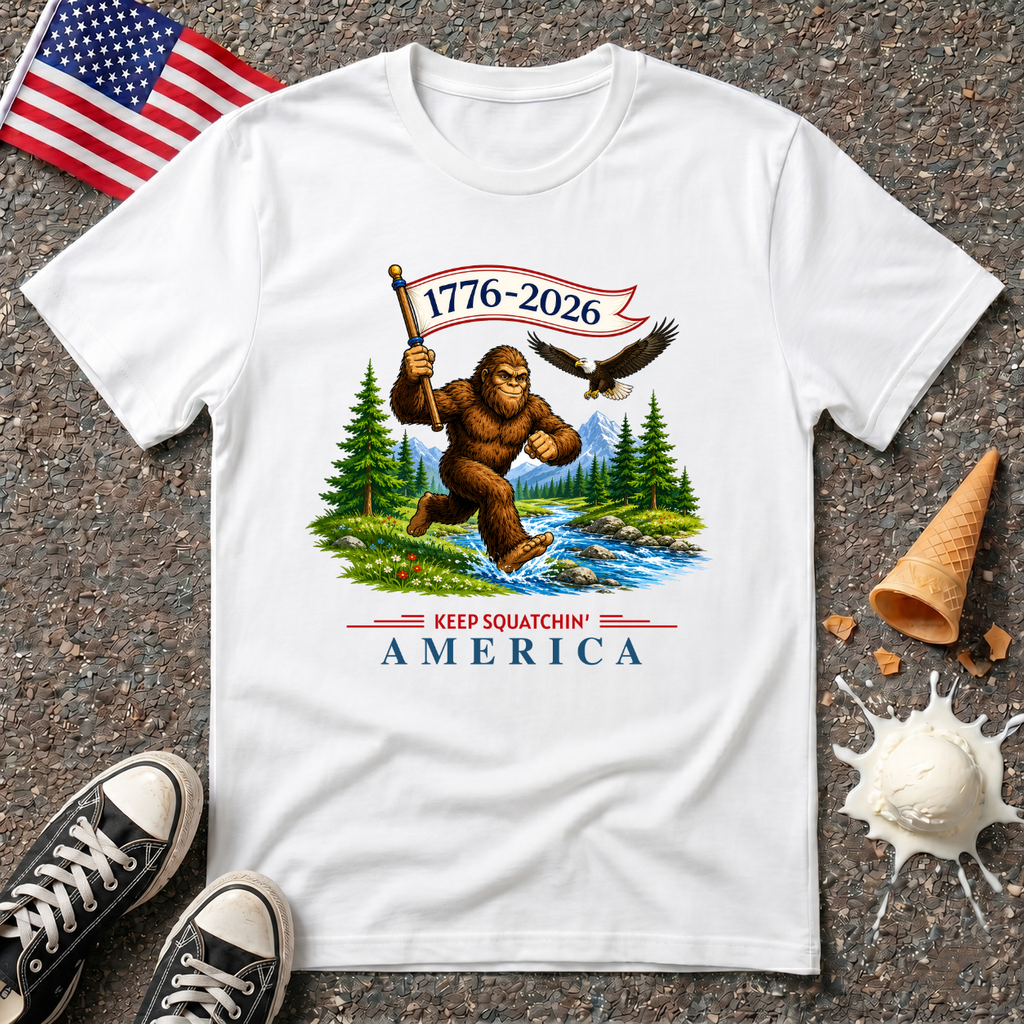 "Keep Squatchin' America" Tee