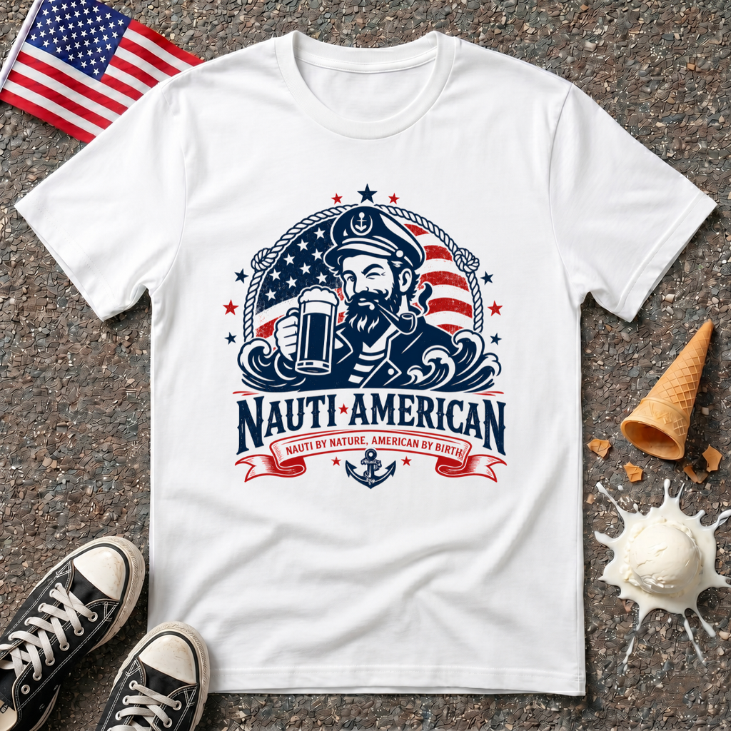 "Nauti-American" Tee