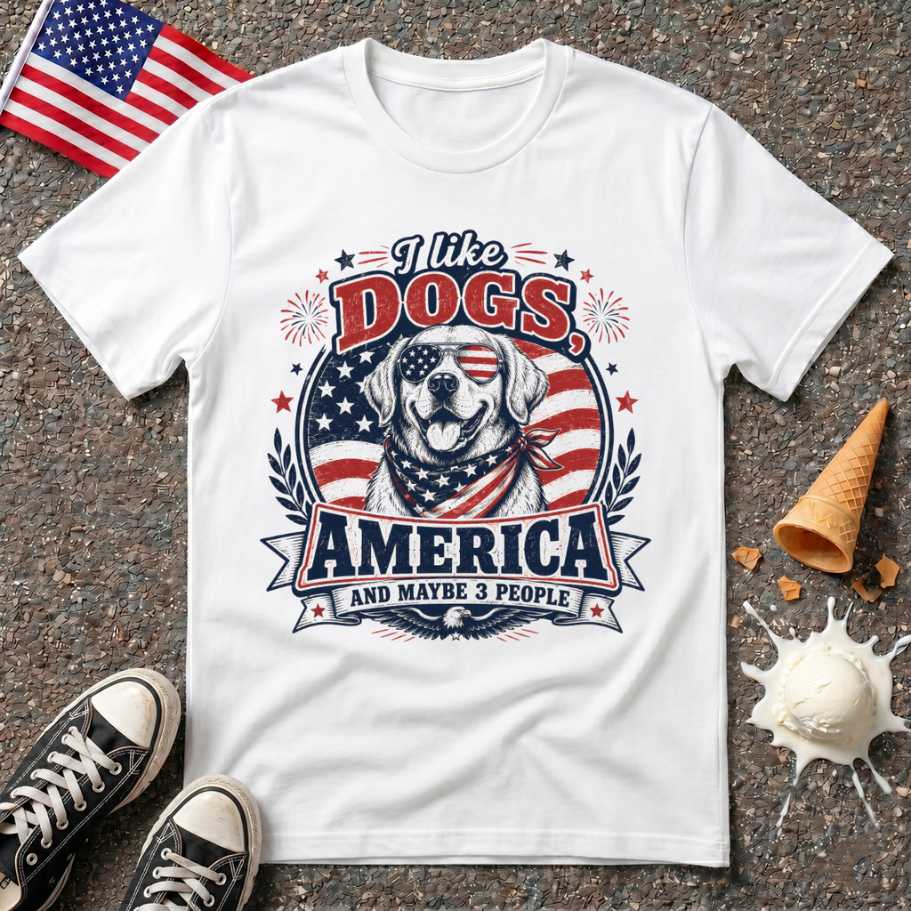 "I Like Dogs" Tee