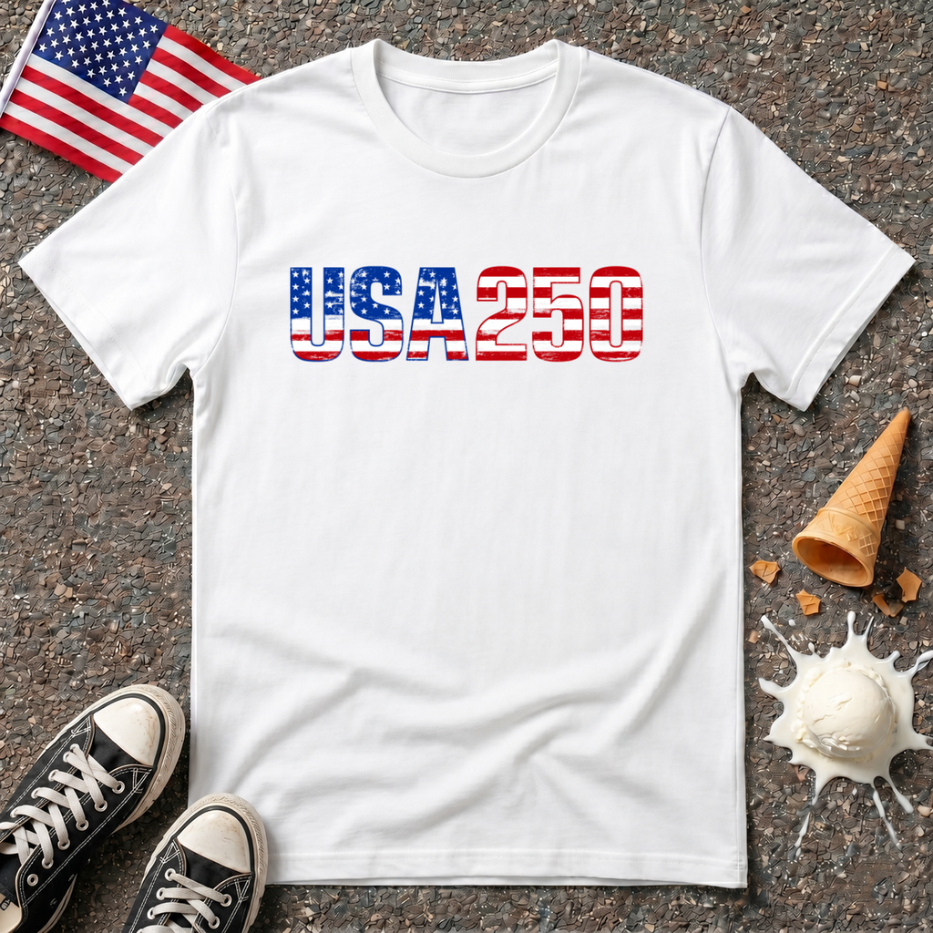 USA 250 Flag Tee