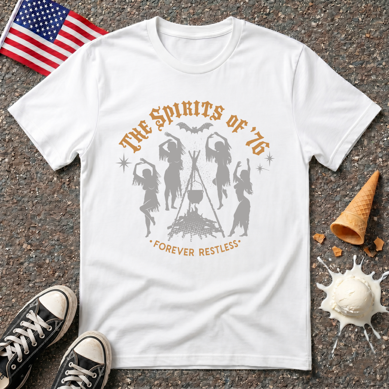 "Spirits of '76" Halloween Tee