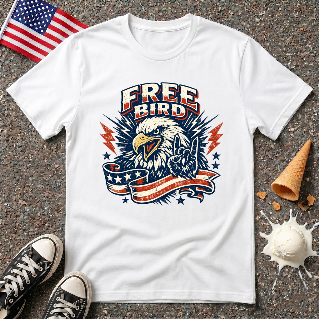 "FREE BIRD" Vintage Tee