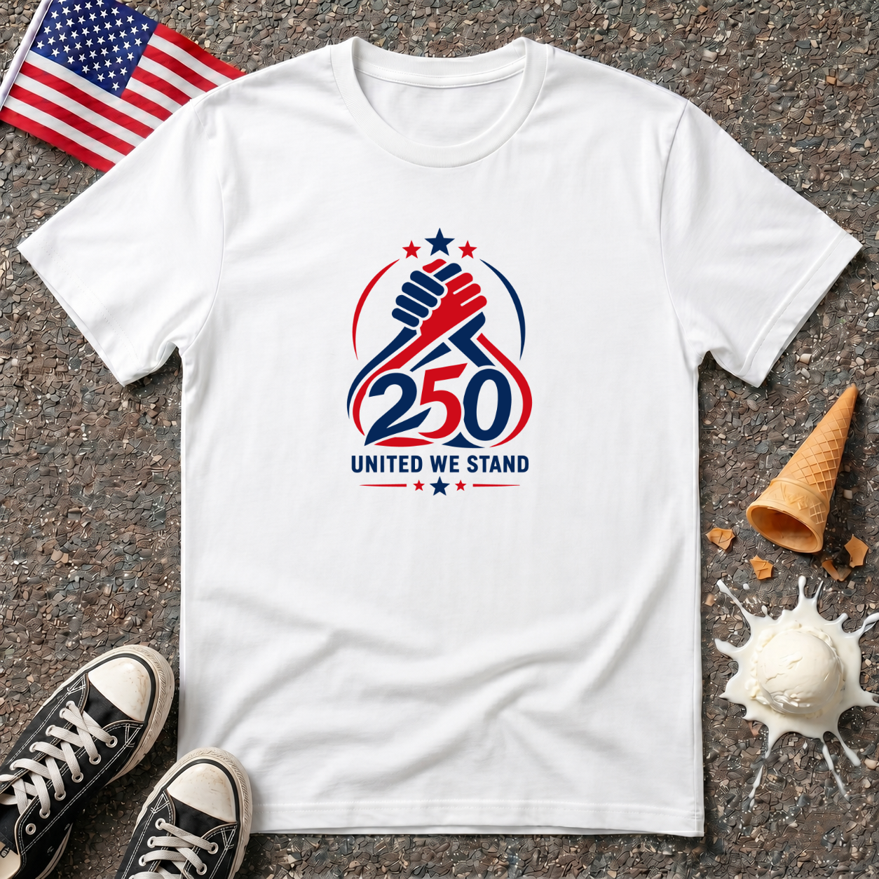 "United We Stand" Tee