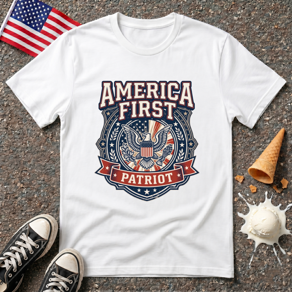 "America First Patriot" Tee