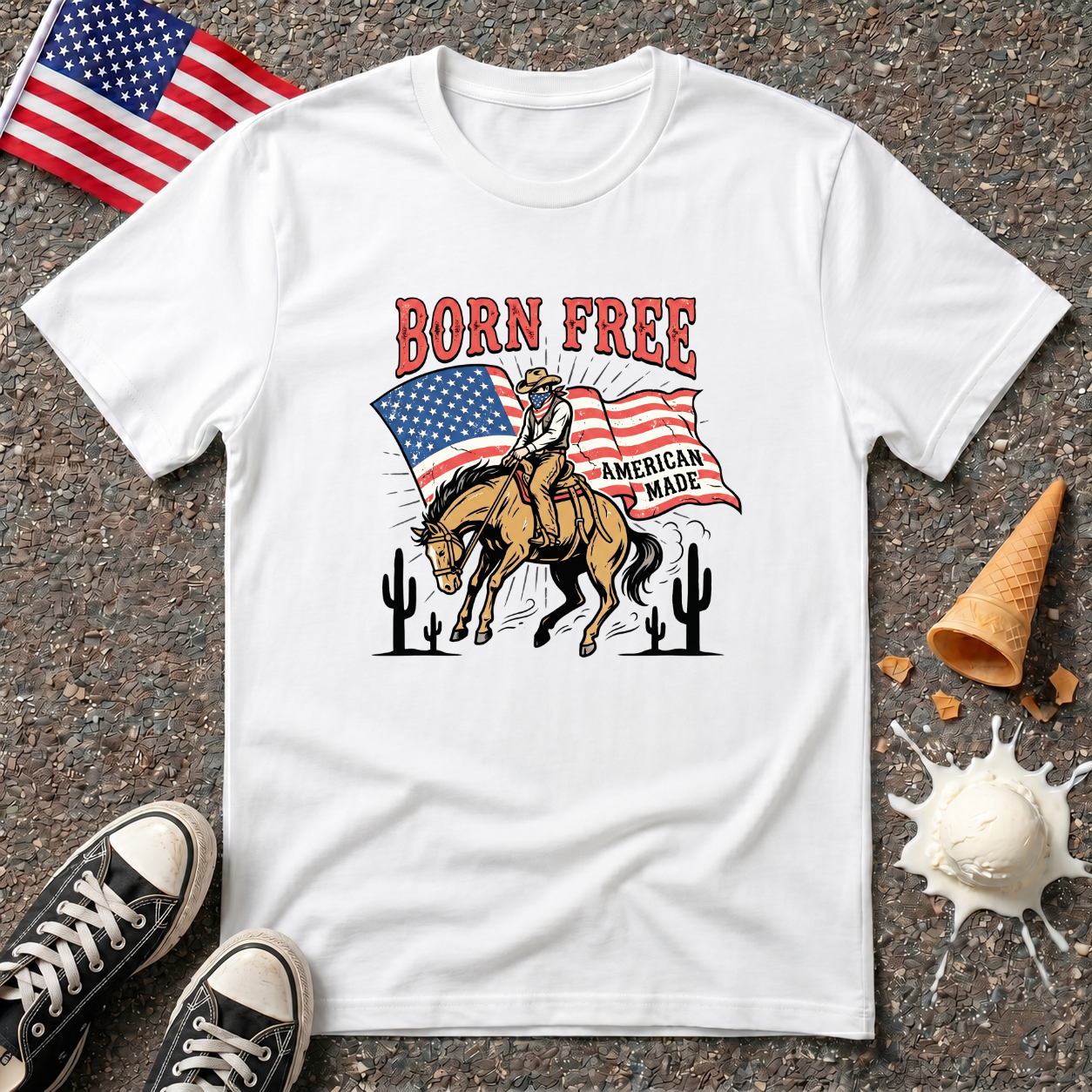 "Born Free" Tee