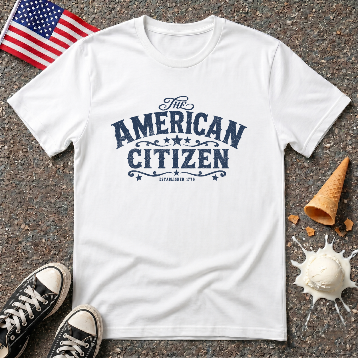 "The American Citizen" Vintage Tee