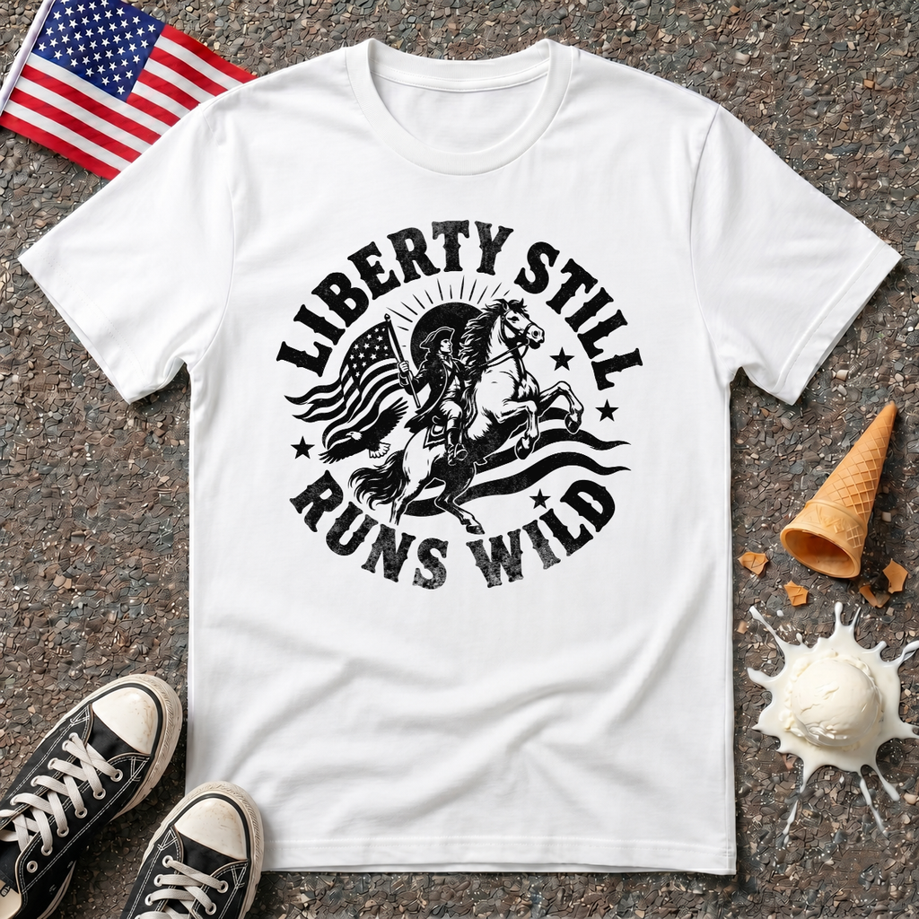 "Liberty Still Runs Wild" Vintage Tee