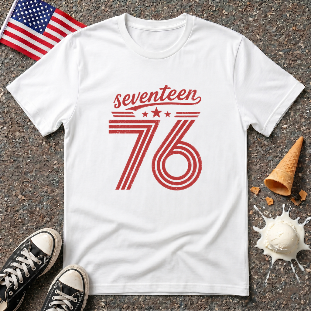 "Seventeen 76" Retro Tee