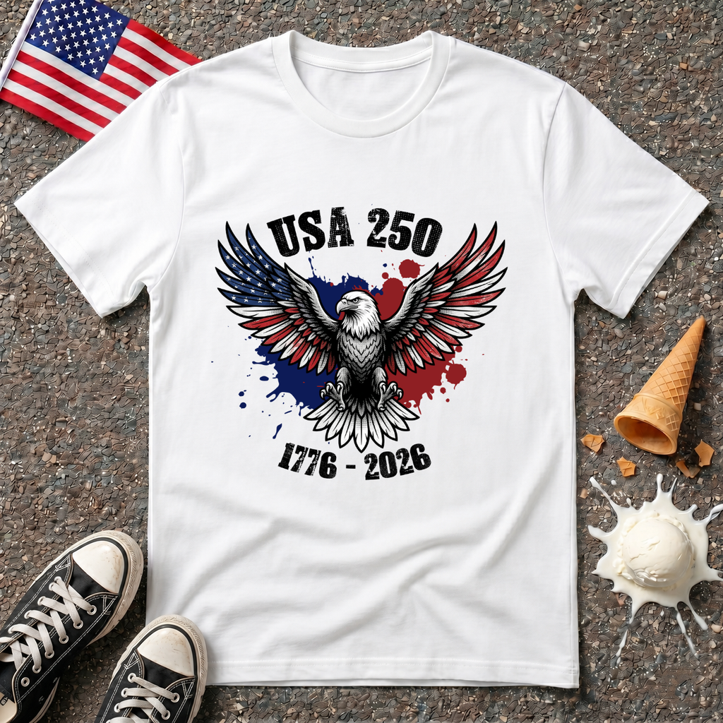 USA 250 Eagle Tee