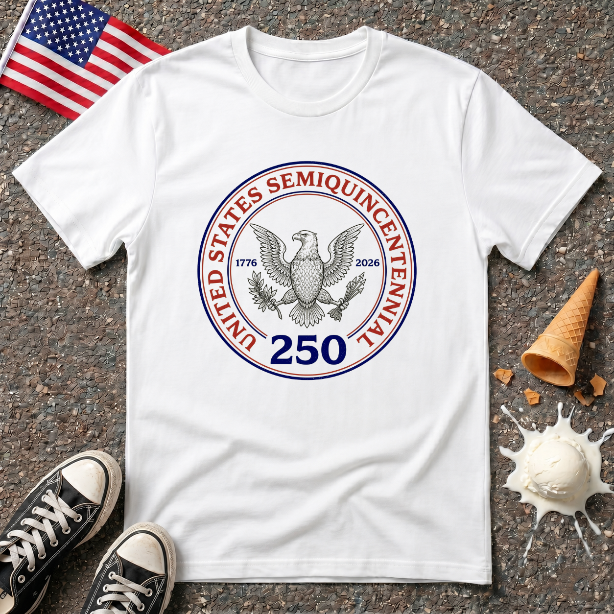 Semiquincentennial Eagle Tee
