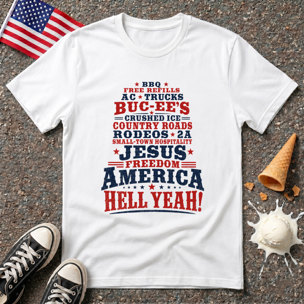 "America - Hell Yeah!" Tee