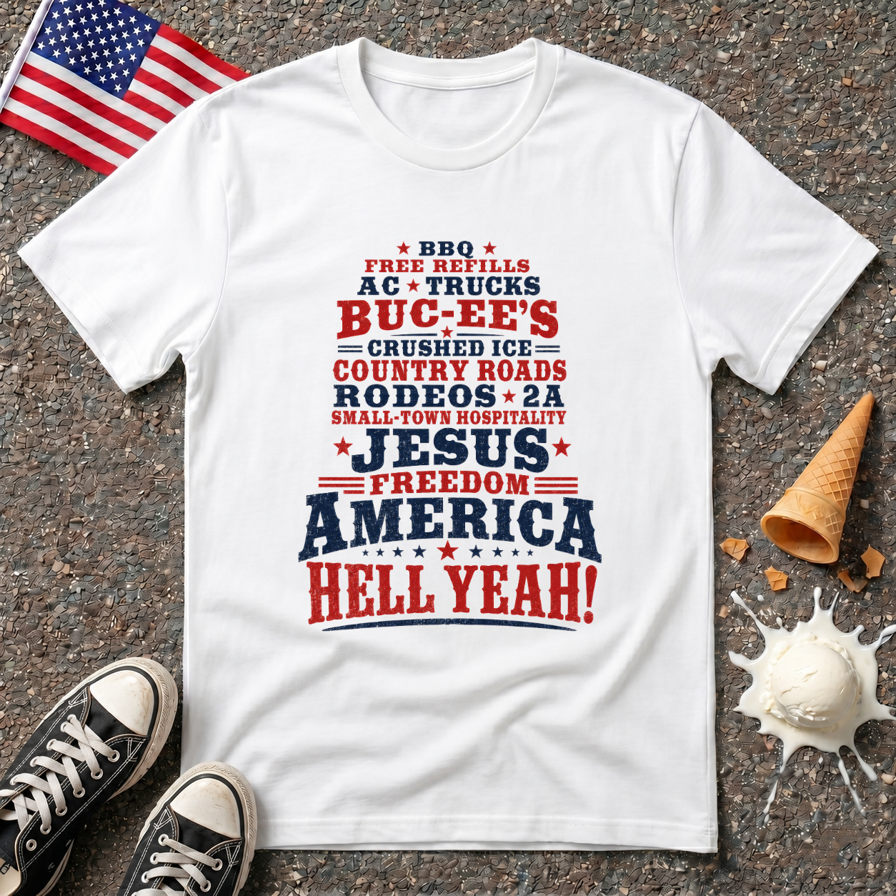 "America - Hell Yeah!" Tee